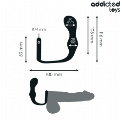 Addicted Toys - Plug Anal Avec Anneau Modèle 3